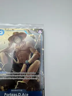 Sealed One Piece TCG Portgas D Ace P-074 Tin Set Vol 2 Promo English Bent Corner - Image 5