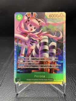 Perona OP14-033 SR | NM | The Azure Sea's Seven | One Piece TCG | English - Image 1