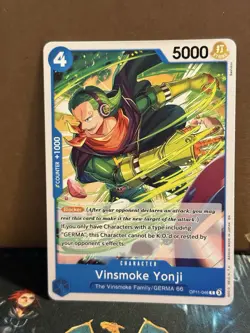 One Piece TCG Vinsmoke Yonji OP11-046 A Fist of Divine Speed Regular - Image 1