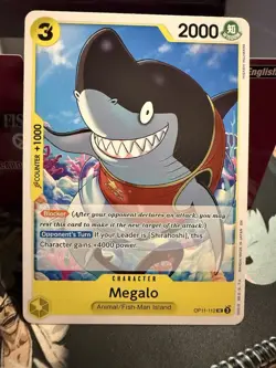 One Piece TCG Megalo OP11-112 A Fist of Divine Speed Regular - Image 1