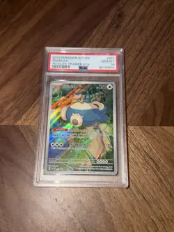 2023 POKEMON SVP EN-SV BLACK STAR PROMO 151 ELITE TRAINER BOX SNORLAX PSA 10 - Image 1