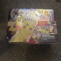 Pokemon - Surging Sparks - Treasure Chest Box - New Sealed - Image 1