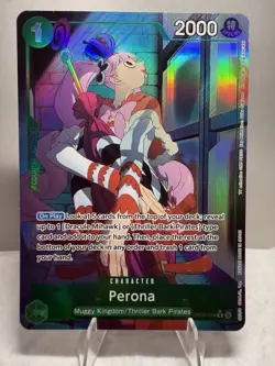 Perona (Parallel) (OP09-034/229) OP09 Emperors in the New World LP FOIL - Image 1
