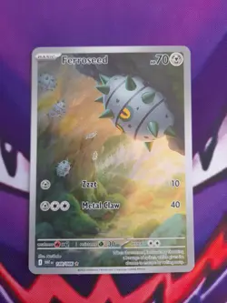 Pokemon TCG Ferroseed 148/086 Illustration Rare Card White Flare - Pack Fresh - Image 1