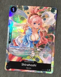 One Piece TCG Shirahoshi Alternate Art Foil card OP05-082 Premium Booster - Image 1