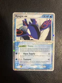 Mint Kyogre ex 037 EX Collector's Tins 037 Nintendo Holo Pokemon Card - Image 1