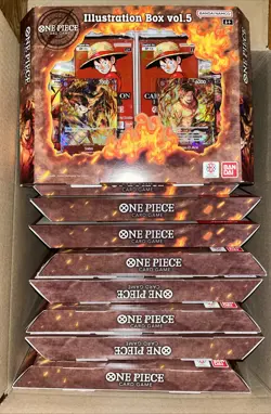One Piece Card Game Illustration Box Vol 5 *LOT OF 9* - Image 2