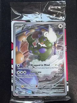 Tornadus 210 White Flare ETB SVP Ultra Rare Promo SEALED Pokemon Card English - Image 1