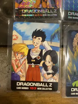 Dragon Ball Z 2001 Vintage Japanese Bird Studio Card Lot Of 4 Cards Super Rare - Image 4