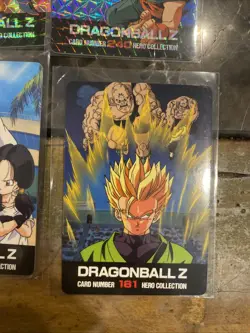 Dragon Ball Z 2001 Vintage Japanese Bird Studio Card Lot Of 4 Cards Super Rare - Image 5