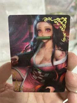 Demon Slayer 24 Waifu Anime Cards Spicy And 3 Bleach Anime 3D Waifu Cards Lot - Image 3