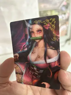 Demon Slayer 24 Waifu Anime Cards Spicy And 3 Bleach Anime 3D Waifu Cards Lot - Image 4