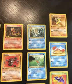 Lot of 16 1st Edition Uncommon And Common Fossil Pokemon Cards - Image 3