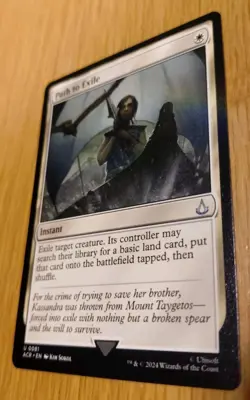 MTG Magic The Gathering Assassin's Creed Card Path To Exile Non Foil Uncommon 81 - Image 2