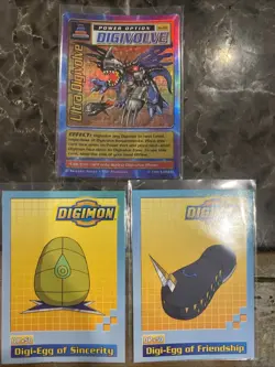 Digimon CCG Lot Of 3 1999 Cards - Image 1