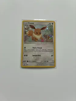 Eevee - (Cosmos Holo) SM184 Sun and Moon Holo Promo Card 2019 - Image 1
