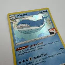Pokemon Wailord 038/195 Holo Play! Prize Pack Series 3 Promo Pokemon Card NM - Image 2