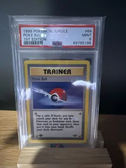 1999 Pokemon jungle Poke ball first edition - Image 1