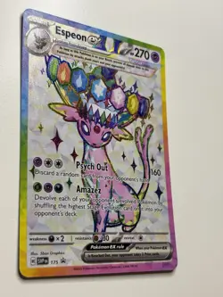 Pokemon Espeon ex SVP 175 Premium Figure Collection Black Star Promo NM - Image 2