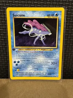 2001 Pokemon Neo Revelation - Suicune - 1st Edition Ungraded 27/64 - Image 1