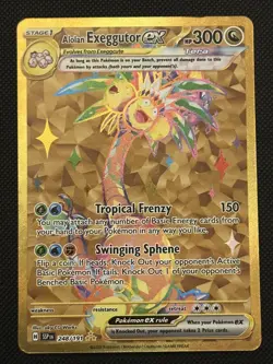 Alolan Exeggutor ex 248/191 SV08 Surging Sparks Holo Pokemon TCG NM - Image 1