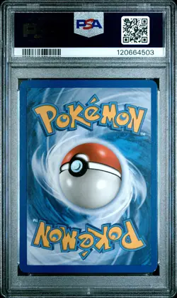 2007 POKEMON DIAMOND & PEARL MYSTERIOUS TREASURES #17 TYRANITAR-HOLO PSA 8 - Image 2
