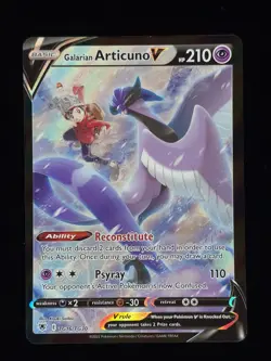 Galarian Articuno V TG16 Pokemon Astral Radiance 🔥 - Image 1