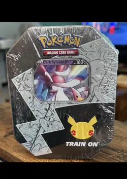 Pokemon TCG Celebrations Walgreens Tin Dark Sylveon V NEW - Image 1