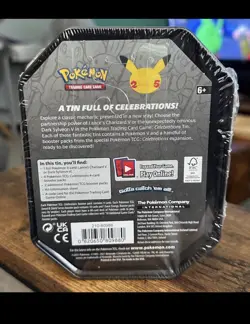 Pokemon TCG Celebrations Walgreens Tin Dark Sylveon V NEW - Image 2