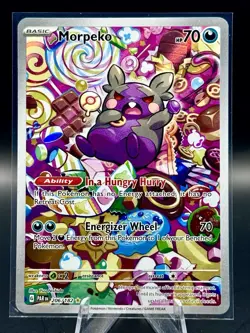 Pokemon Morpeko 206/182 SV04: Paradox Rift Illustration Rare Holo - Image 1