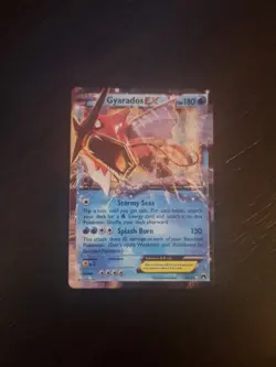 2016 Pokemon Gyarados RARE EX Breakpoint 26/122 - NM - Image 1