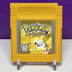 Pokemon Yellow Version Pikachu Edition - GameBoy [Authentic - New Save Battery] 45496730895 - Image 1