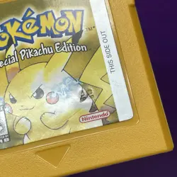 Pokemon Yellow Version Pikachu Edition - GameBoy [Authentic - New Save Battery] 45496730895 - Image 4