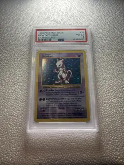 PSA 4 1999 Pokemon Game Mewtwo Holo Shadowless 10/102 Base Set WOTC - Image 1