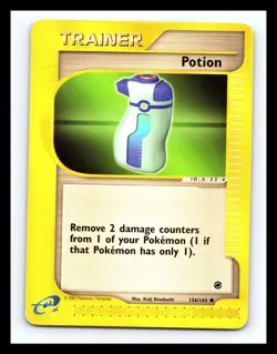 💥 2002 Pokemon TCG - Expedition Base Set Potion - 156/165 - Non Holo WOTC - Image 1