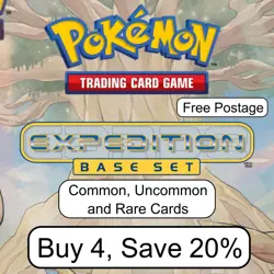 Pokemon - Expedition Base Set - Choose Your Card - Common, Uncommon, Rares - Image 1