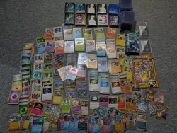 Mixed Pokemon Bulk Job Lot Bundle - promos, sleeves, deck box read description - Image 1