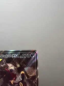 Pokemon TCG Umbreon & Darkrai GX #SM241 Black Star Promo Tag Team NEAR MINT NM - Image 4