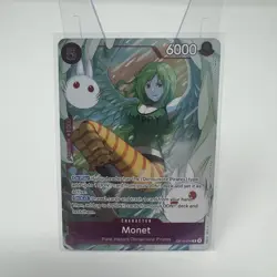One Piece! Monet OP14-074 R - Azure Sea's Seven - Dash Pack Promo - NM/Mint - Image 1