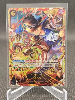 One Piece - Carrying on His Will - Sabo Alt Art - OP13-120 SEC - Image 1