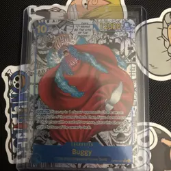 Buggy Manga English (Alt Art)OP09-051 Emperors in the New World NM One Piece TCG - Image 1