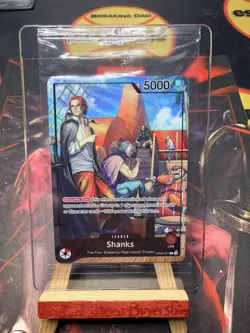 2025 ONE PIECE ENGLISH Shanks PSA MAGAZINE EXCLUSIVE PROMO #001 - Image 1