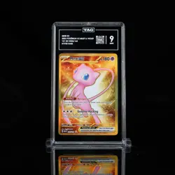 2023 Pokemon Sv: Scarlet & Violet 151 Hyper Rare Mew ex 205/165 TAG 9 Mint - Image 1