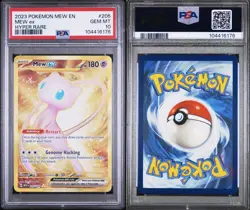 PSA 10 GEM MINT 2023 POKEMON SV 151 MEW EN MEW EX #205/165 HYPER RARE - Image 1