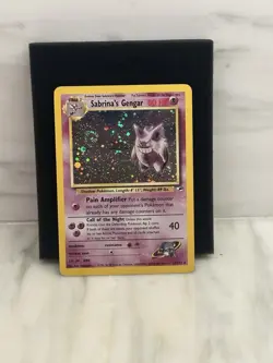 [NM] Sabrina’s Gengar 14/132 - Pokemon - Gym Heroes Holo English - Image 1