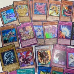 Mixed Rare Holographic YU-GI-OH! TCG and CCG Trading Cards Bundle (Set Of 50) - Image 2