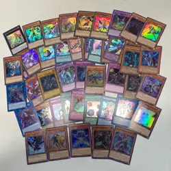 Mixed Rare Holographic YU-GI-OH! TCG and CCG Trading Cards Bundle (Set Of 50) - Image 1