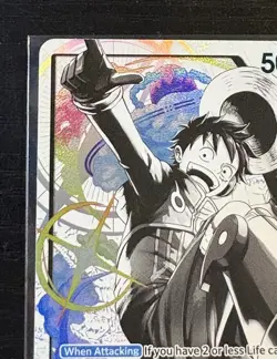 ONE PIECE TCG STARTER ST29-001 MONKEY D LUFFY LEADER ALT ART - ENGLISH - Image 2