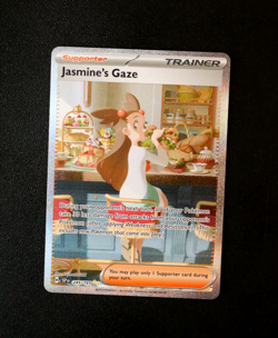 Pokemon Card TCG - Jasmine's Gaze 245/191 - Surging Sparks - SIR - NM ⭐ - Image 1