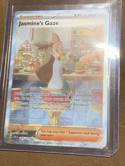 Pokemon TCG Jasmine’s Gaze 245/191 SIR Surging Sparks NM - Image 2